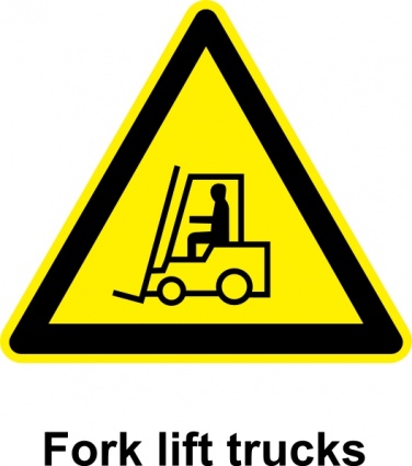 Forklift Cartoon 