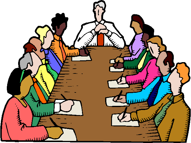 quarterly meeting clipart image