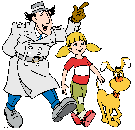 Inspector Gadget Clipart - Cartoon Characters Images - Inspector 