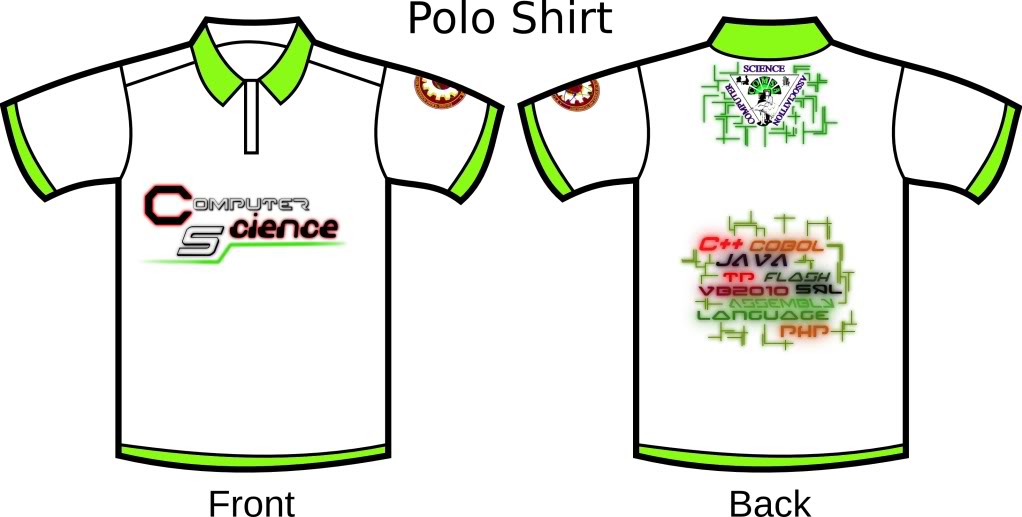 Polo Shirt Outline