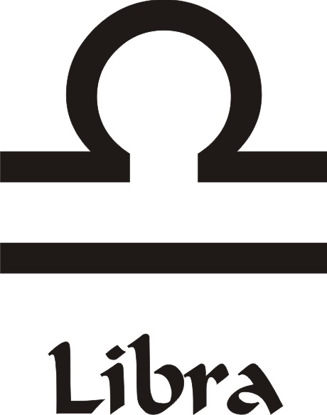 Libra Star Sign Vinyl Sticker - ?1.92 : Vinyl Stickers Direct 