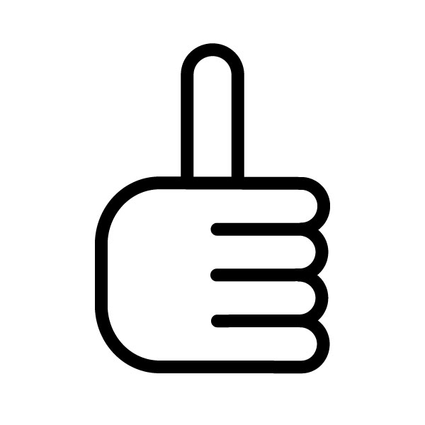 Thumbs Up Hand Symbol: Free Graphics, Pictograms, icons, Images 