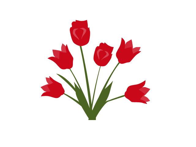 02-Tulip | Clip Art Free