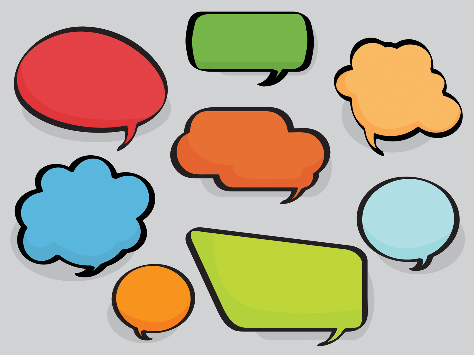 Speech Bubble Printable With Lines - Clipart library
