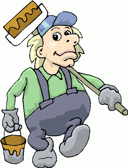 free clipart of house painters - photo #28