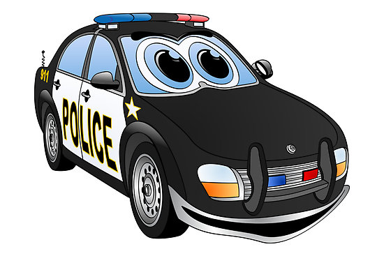 Cartoon Police Car Lowrider Car Pictures