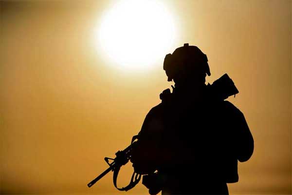 Navy Soldier Silhouette images