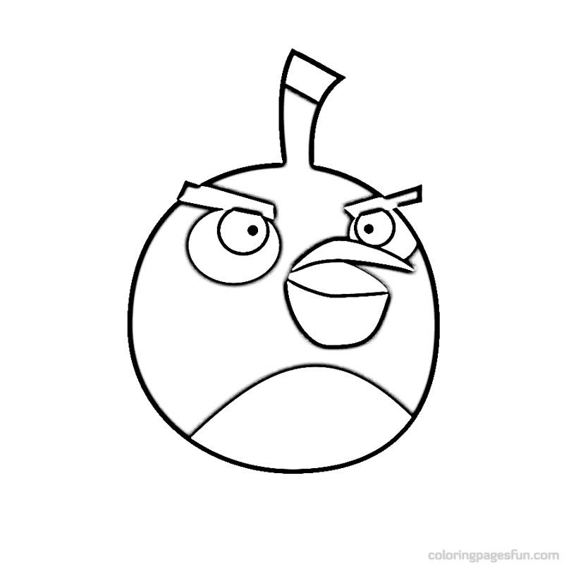 Angry Birds Coloring Pages (9) - Coloring Kids