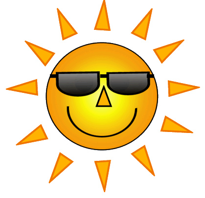 Clipart Sun With Sunglasses - Clipart library