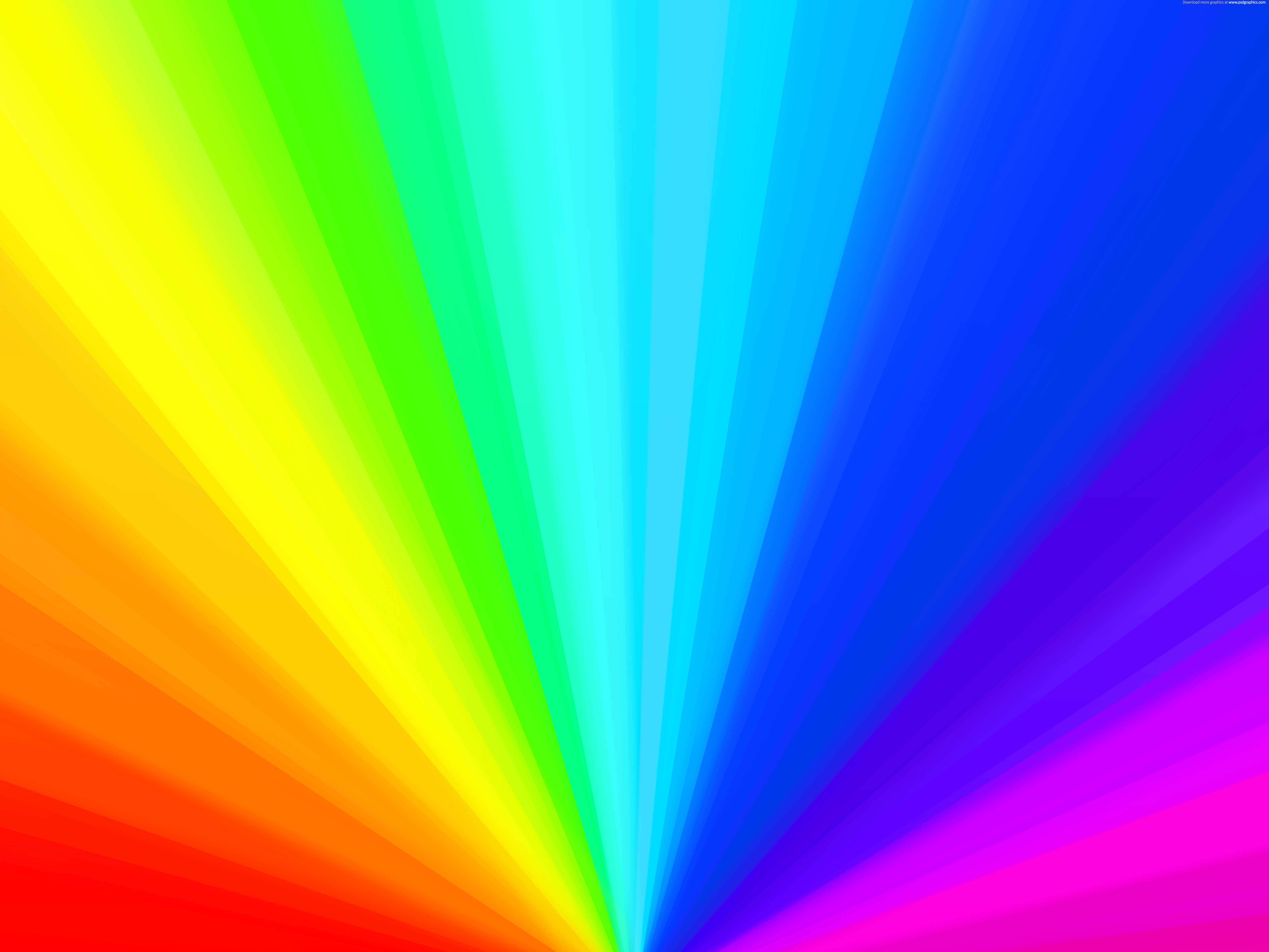 Blurry rainbow colors design | PSDGraphics