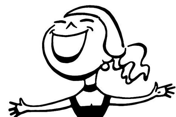 clipart girl smiling - photo #41