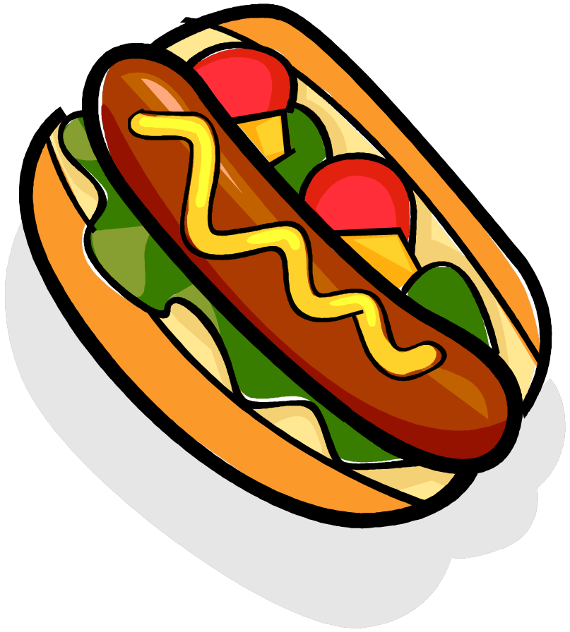 free clipart hot dogs - photo #49