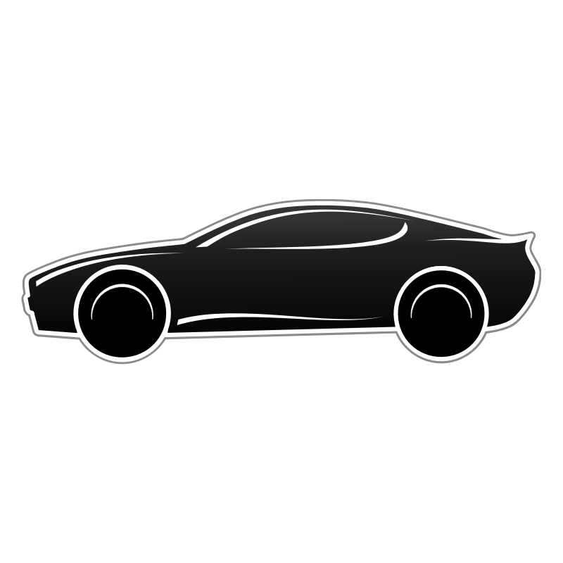 Free Sports Car Clipart Black And White, Download Free Sports Car