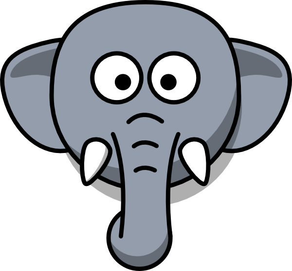 Free Simple Elephant Outline, Download Free Simple Elephant Outline png