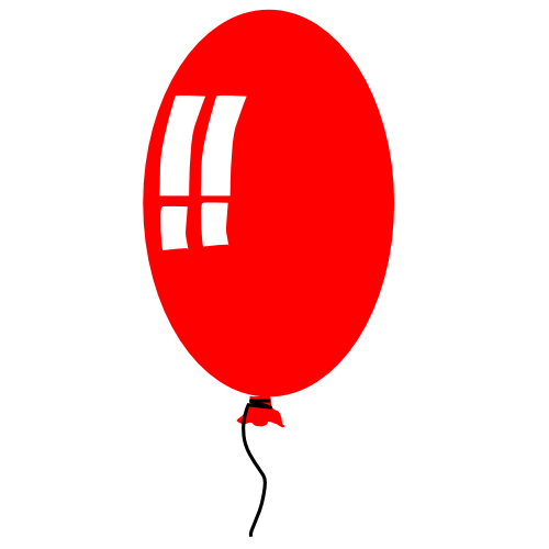 Free Birthday Balloon Clipart - Public Domain Holiday/Birthday 