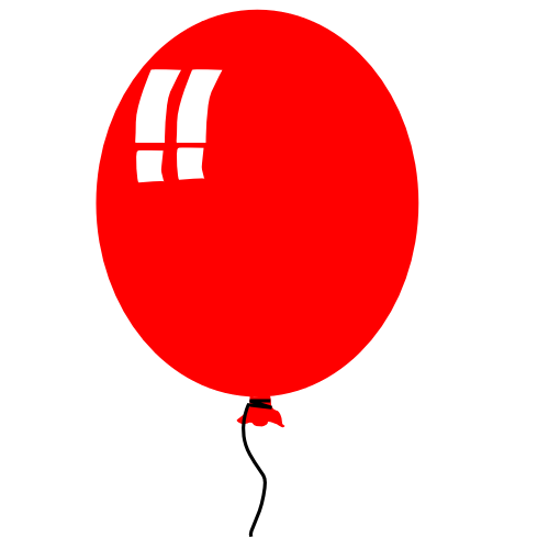 Red Balloon Clipart | Clipart library - Free Clipart Images