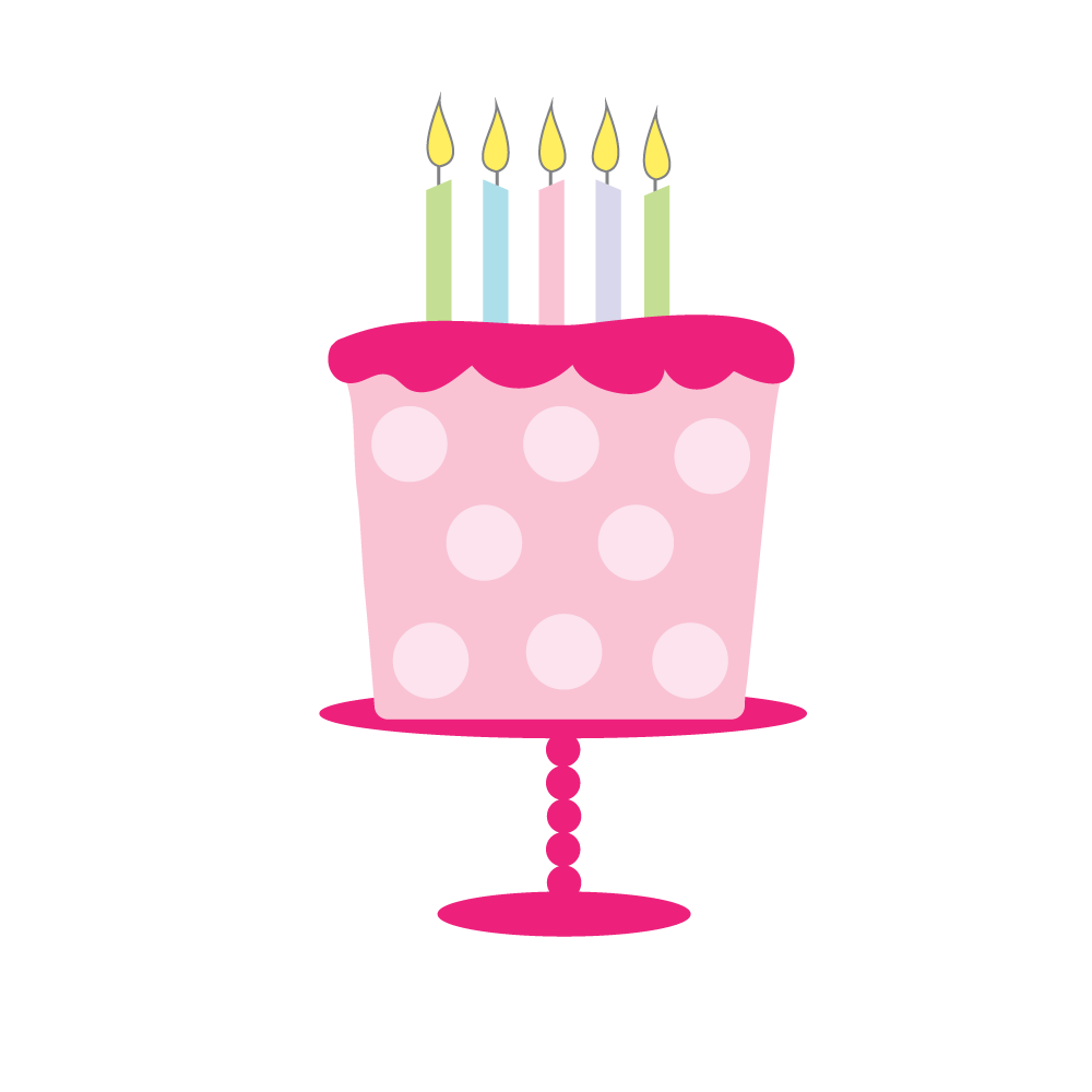 Birthday Cake Clip Art Beautiful and Cute