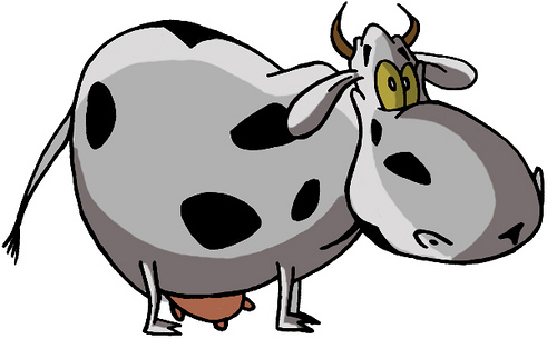 fat cartoon cow | Flickr - Photo Sharing! - Clipart library - ClipArt 