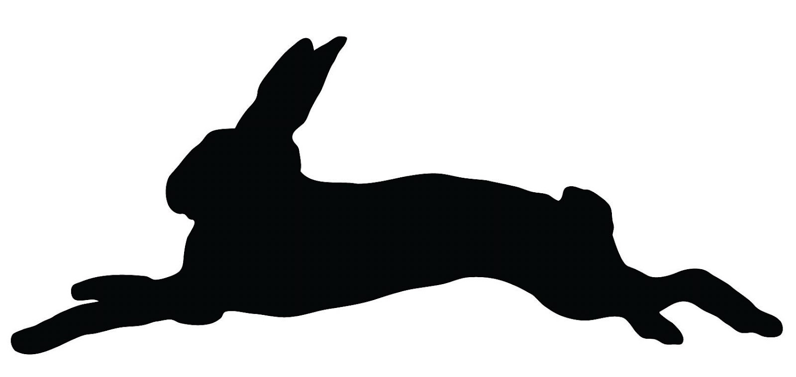 Bunny Silhouette Clip Art - Clipart library