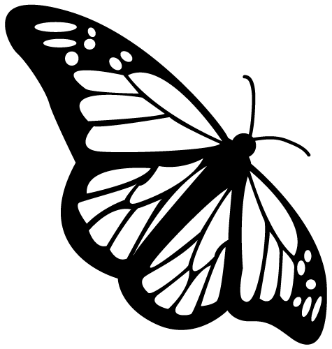 Butterfly Graphic - Clipart library
