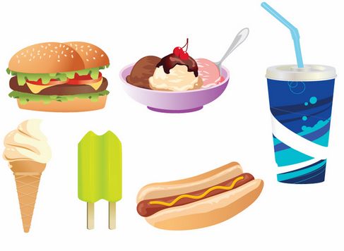 Pictures Of Junk Food - Clipart library
