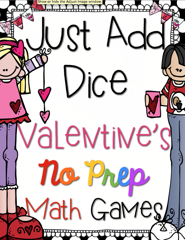 First Grade Blue Skies: ~No Prep~ Dice Game Love!