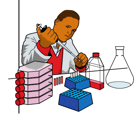 science laboratory clipart