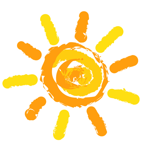 Elements of Summer Sun vector art 06 - Vector Other free download