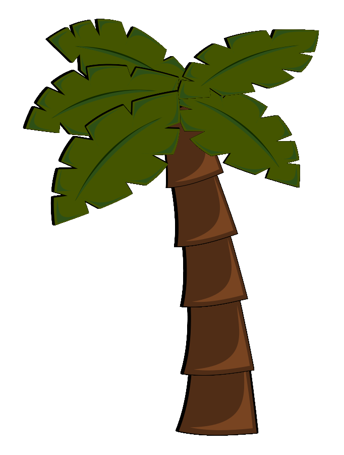 RPG map symbols: palm tree Clipart, vector clip art online 