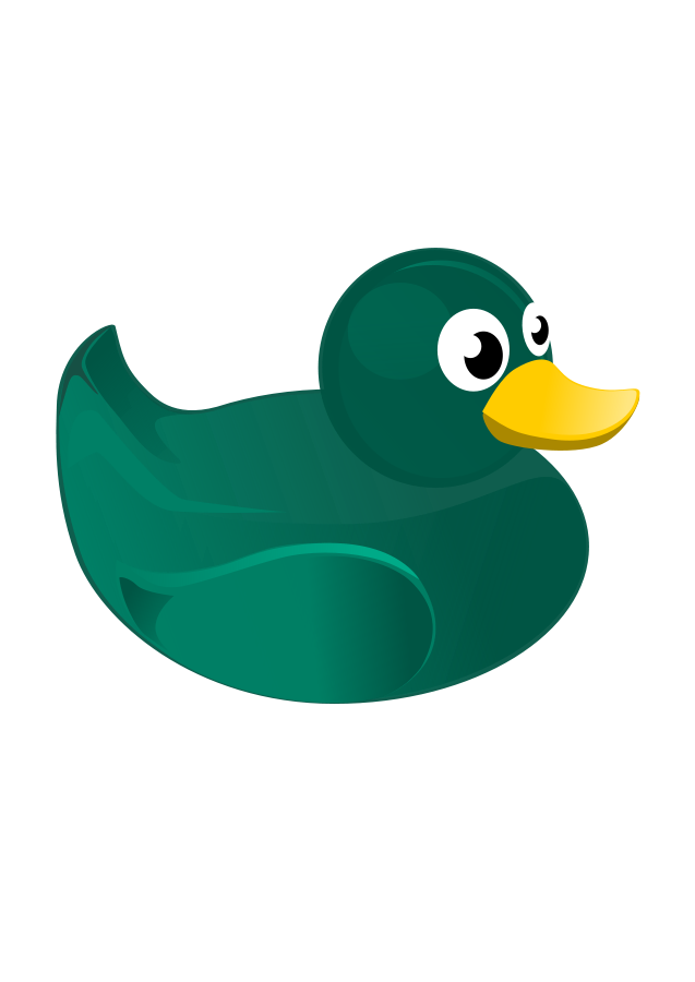Baby duck Clipart, vector clip art online, royalty free design 