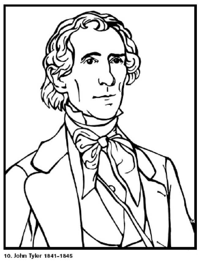Millard Fillmore Coloring Pages