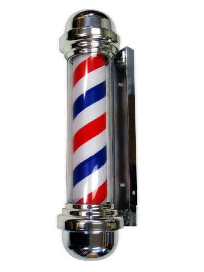 Ascot Traditional Barber Pole - Shop Utility - Furniture - ClipArt 