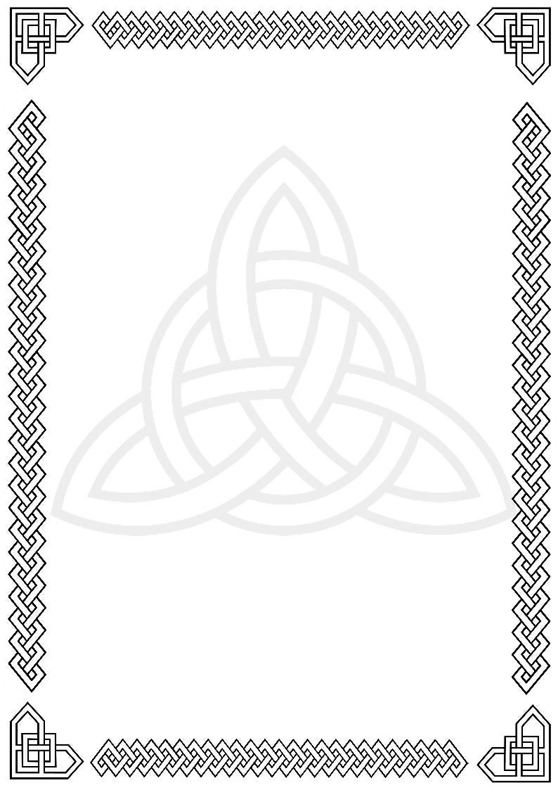 Free Celtic Border Clipart: Unique Designs to Download  Design 