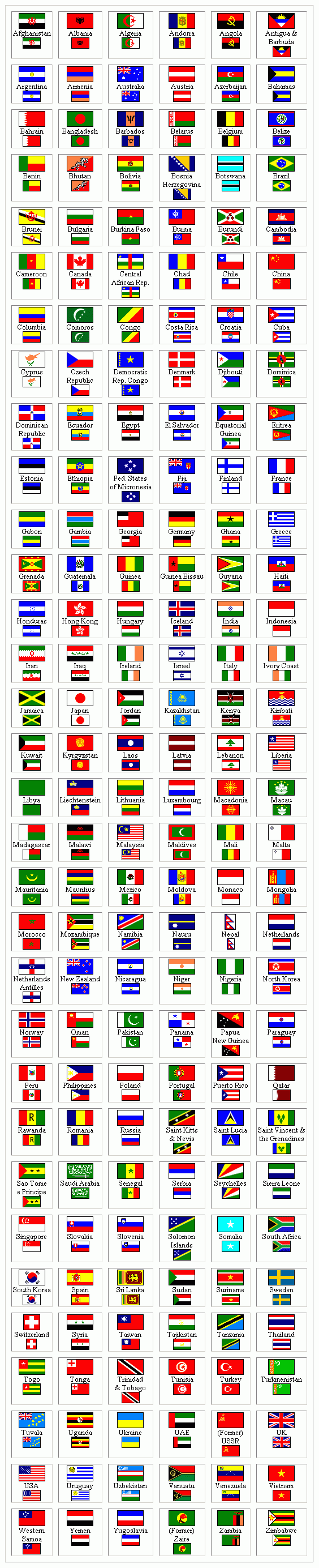Worldwide Flags