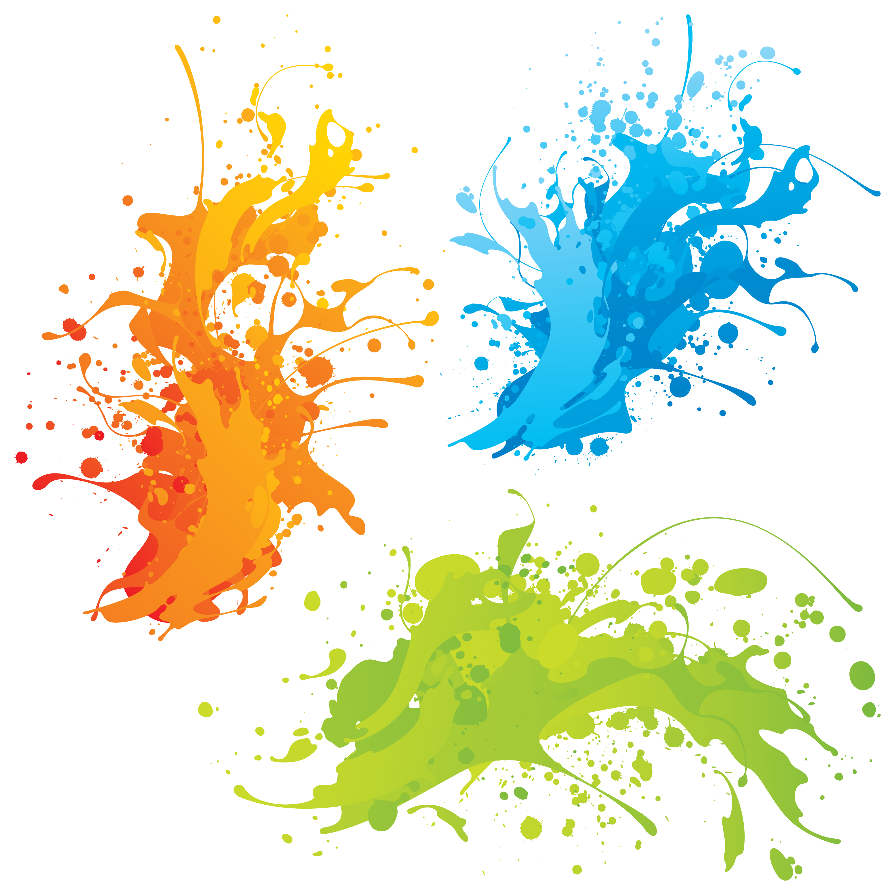 Free Paint Splashes, Download Free Paint Splashes png images, Free