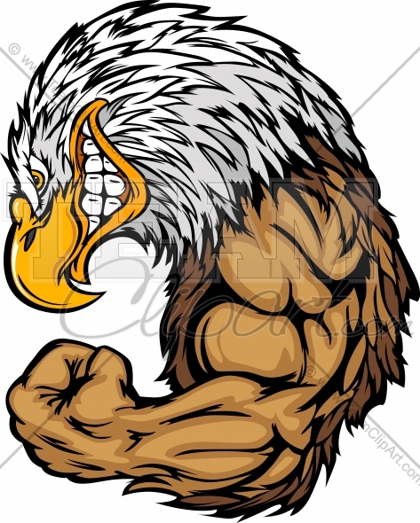 free eagle mascot clipart - photo #23