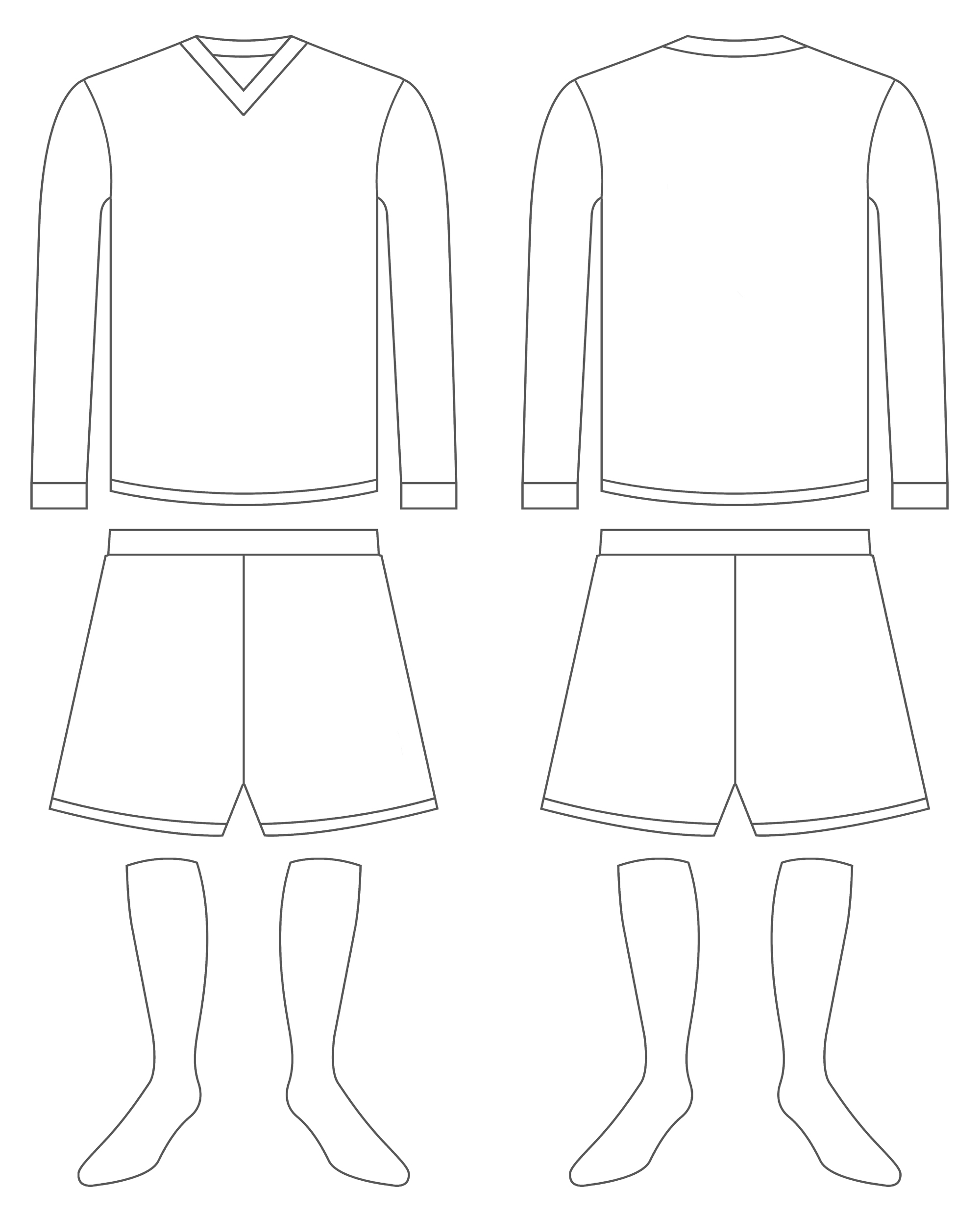 Free Blank Soccer Jersey Template Download Free Blank Soccer Jersey 