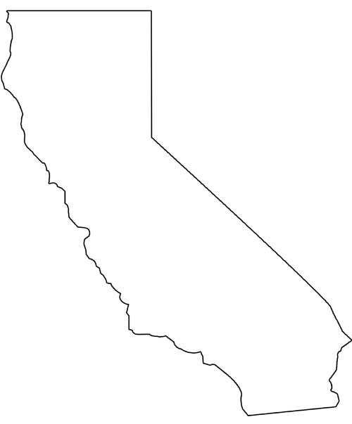 California Map Outline Regions images