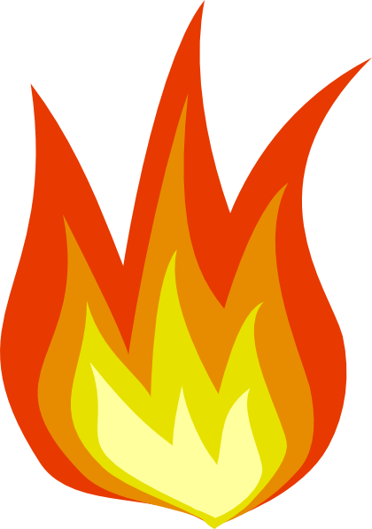 Fire Icon clip art - vector clip art online, royalty free  public 
