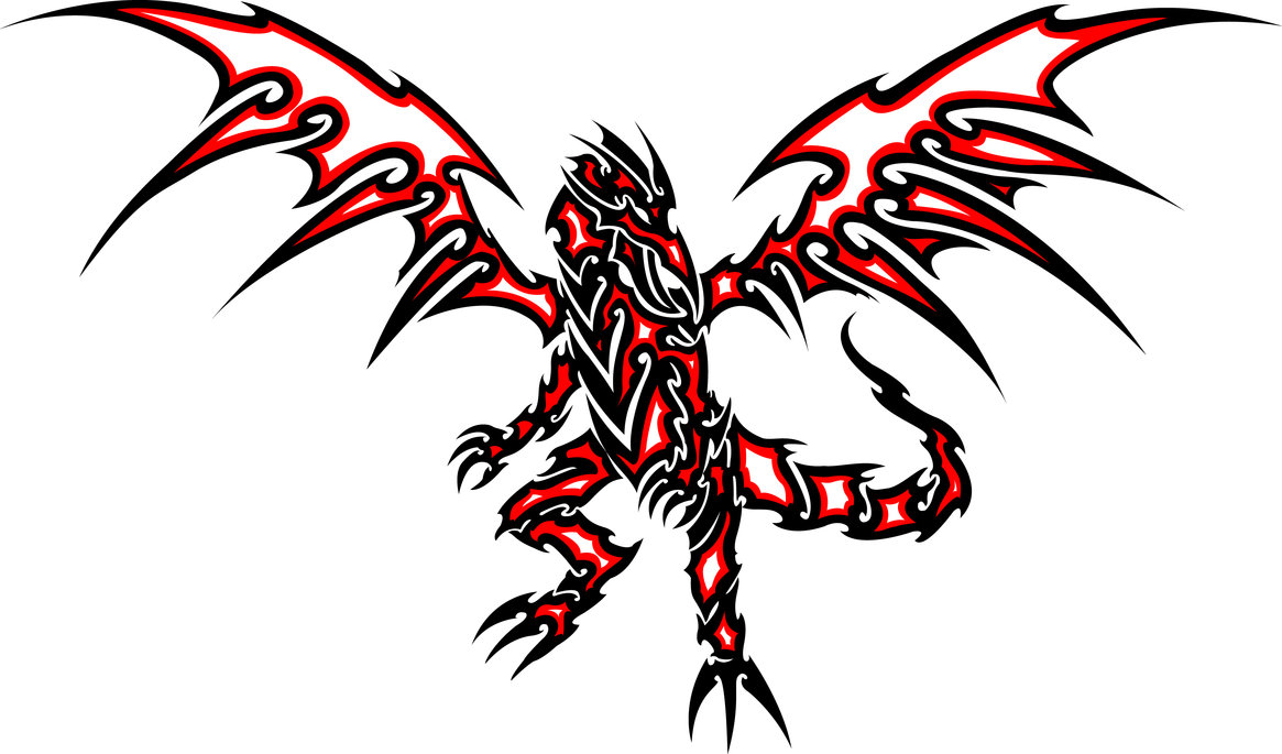 Red-Eyes Black Dragon Tattoo - Clipart library - Clipart library