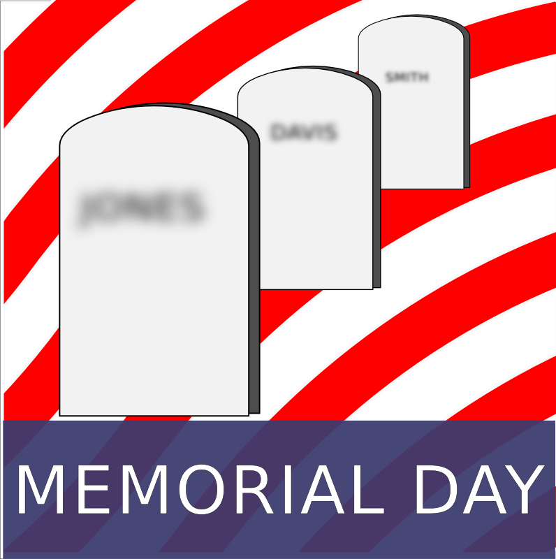 Clipart - Memorial Day (US)