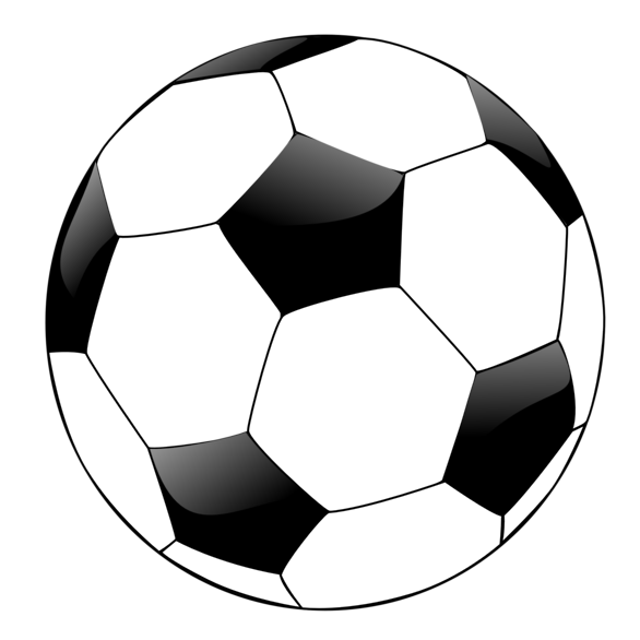 Public Domain Clip Art Image | Illustration of a soccer ball | ID 