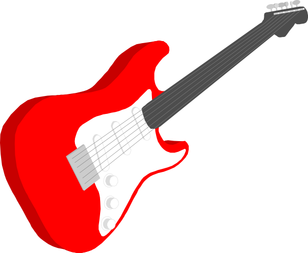 Green Electric Guitar Clip Art | Clipart library - Free Clipart Images