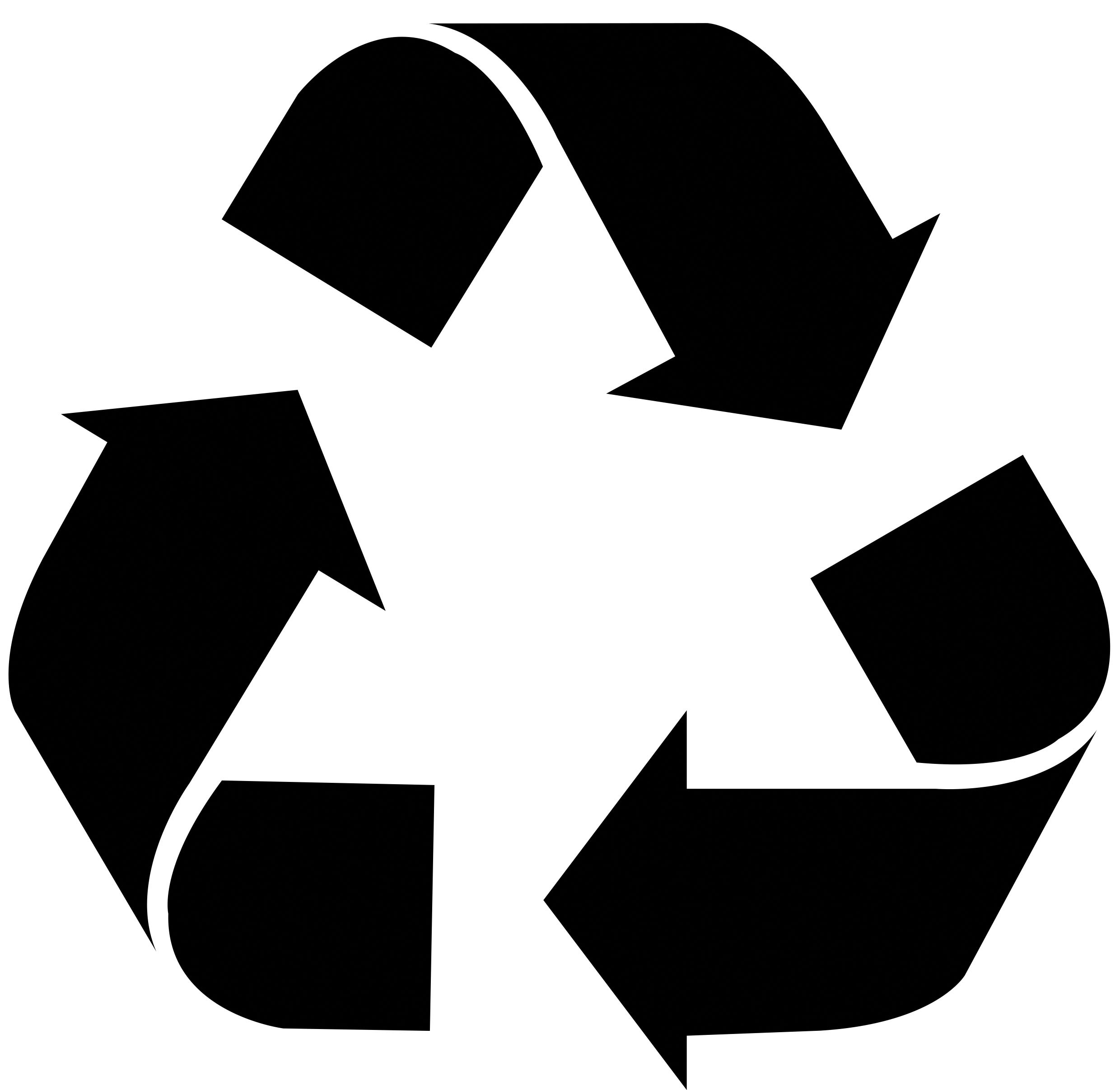 Free Recycle Sign - Clipart library
