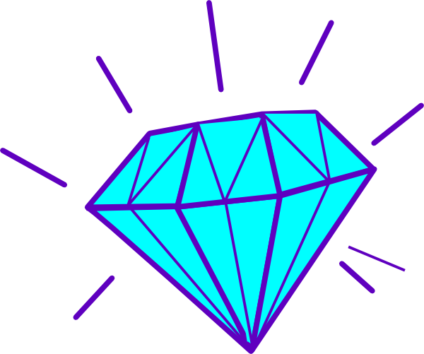 Diamond Clip Art Icon - Free Icons