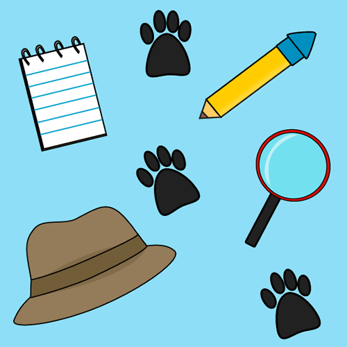 Magnifying Glass Detective Panda Free Images Clipart - Free Clip 