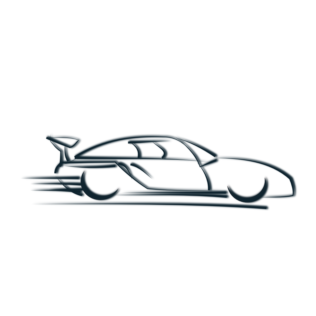 Car Line Art - Clipart library