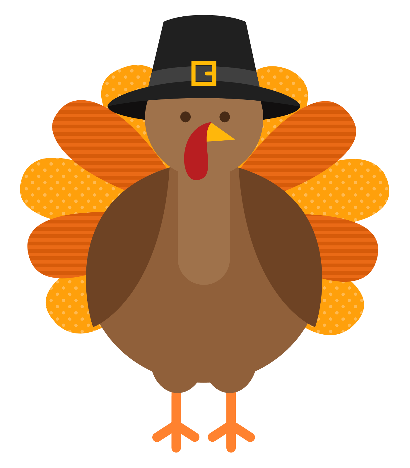 Pix For  Cute Thanksgiving Turkey Clip Art
