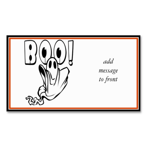 Boo The Ghost Business Cards, 72 Boo The Ghost Business Card Templates