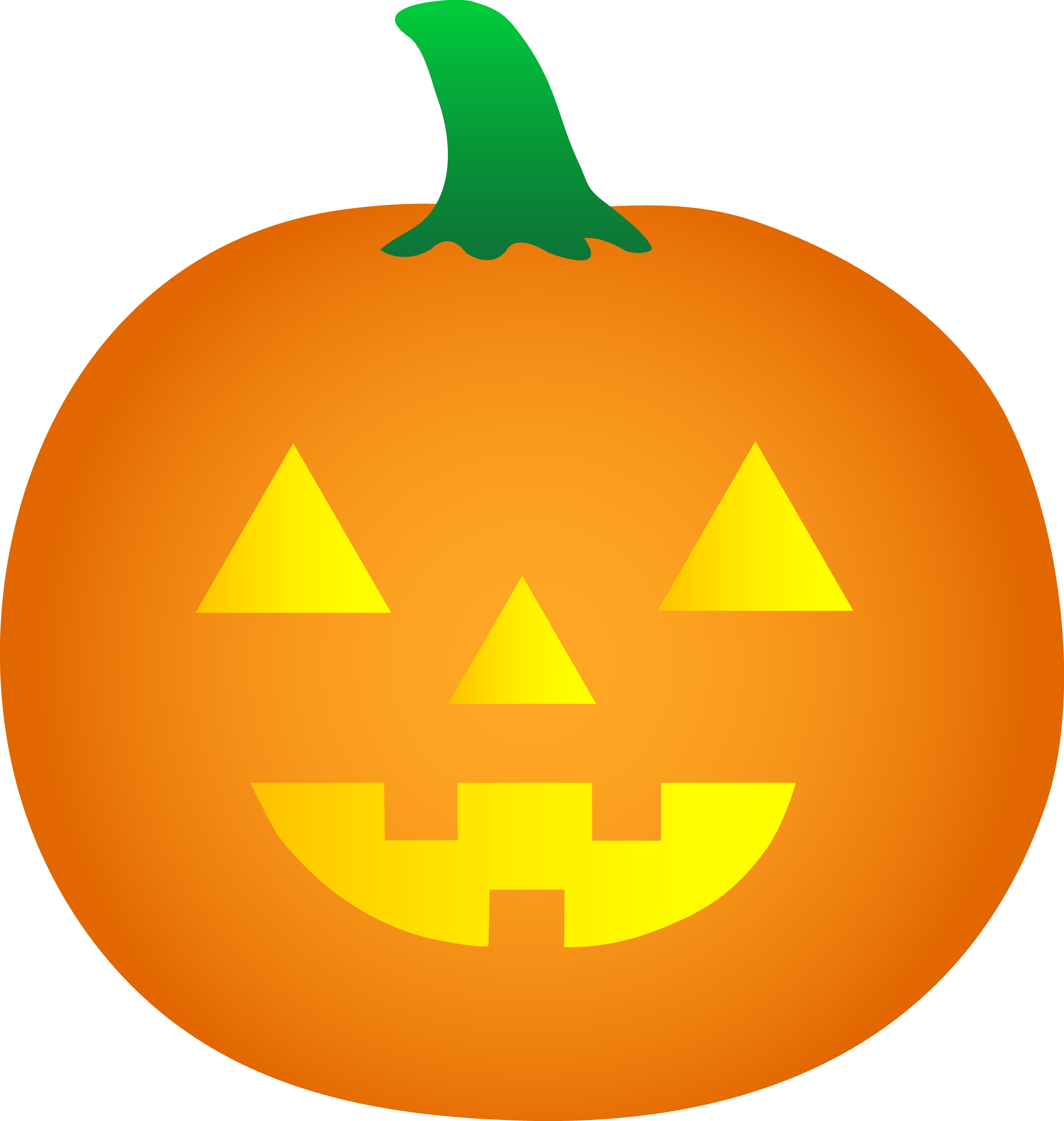 Cartoon Halloween Pumpkin - Clipart library